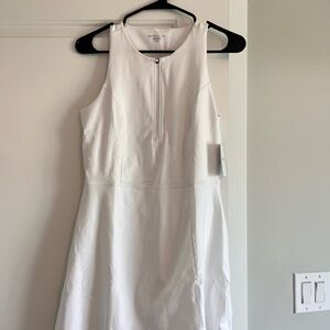 Beyond Yoga Spacedye Midi White Dress